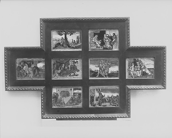 Scenes from the Lives of Jacob and Joseph: Joseph interprets the Pharaoh’s dream by an unrecorded maker, The Metropolitan Museum of Art