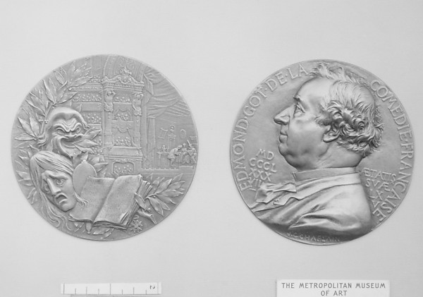 François Jules Edmond Got (1822–1901), French Actor by Jules-Clément Chaplain, The Metropolitan Museum of Art