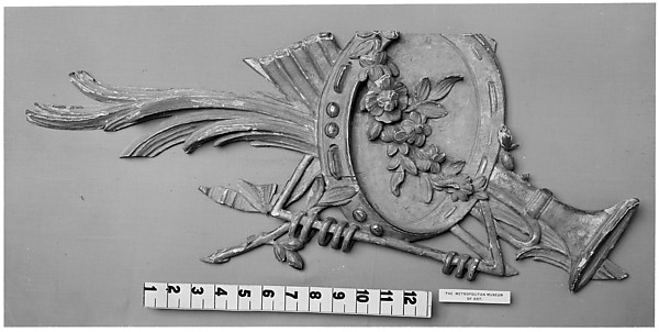 Trophy of musical instruments detail by an unrecorded maker, The Metropolitan Museum of Art