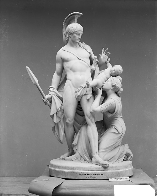 Hector and Andromache by Giovanni Maria Benzoni