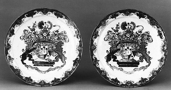 Pair of plates by an unrecorded maker, The Metropolitan Museum of Art