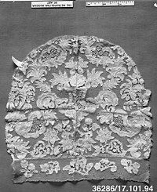 Cap crown by an unrecorded maker, The Metropolitan Museum of Art