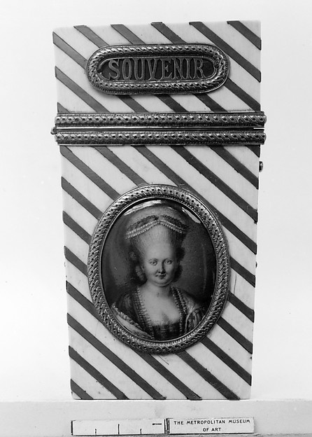 Souvenir with portrait of a woman by an unrecorded maker, The Metropolitan Museum of Art
