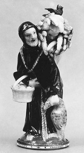 Scent bottle in the form of a monk by Meissen Manufactory, The Metropolitan Museum of Art
