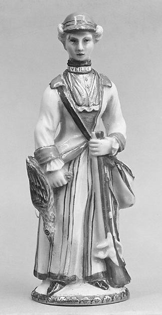 Scent bottle in the form of a huntress by Meissen Manufactory, The Metropolitan Museum of Art