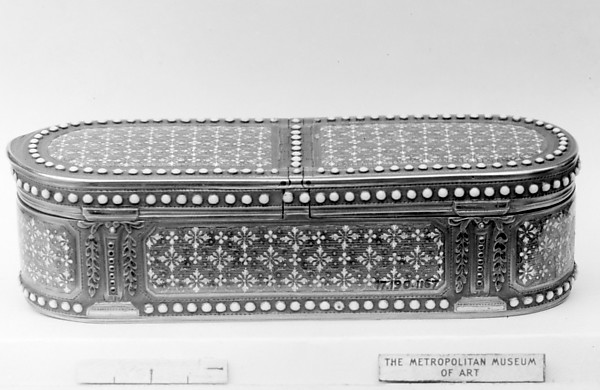 Snuffbox by Pierre-Innocent Zurich, The Metropolitan Museum of Art