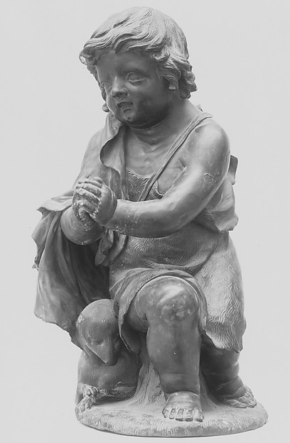 Saint John the Baptist as a child by Anonymous