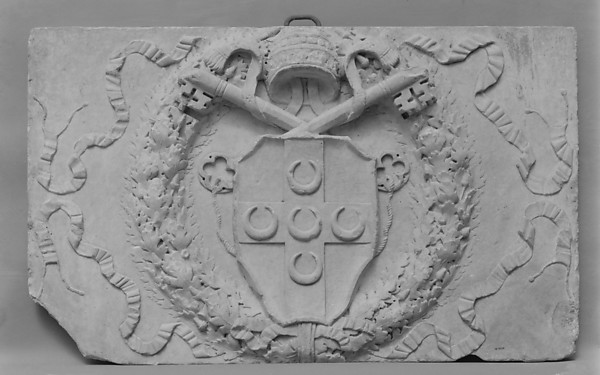 Coat of arms of a Pope of the Piccolomini Family by an unrecorded maker, The Metropolitan Museum of Art