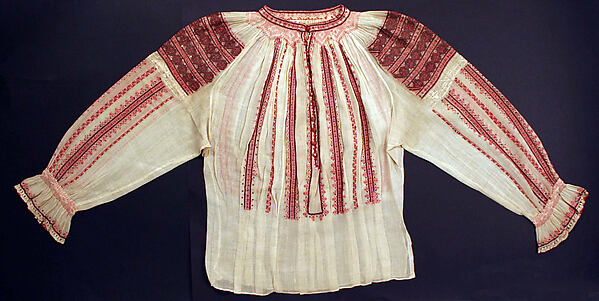 Blouse by an unrecorded maker, The Metropolitan Museum of Art