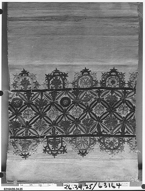 Part of a dress border by an unrecorded maker, The Metropolitan Museum of Art