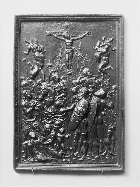 The Crucifixion by Moderno (Galeazzo Mondella)