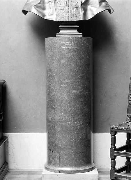 Column with base by an unrecorded maker, The Metropolitan Museum of Art