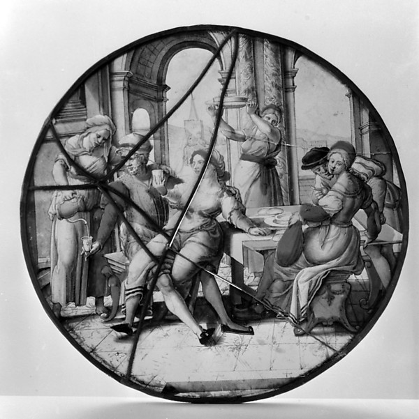 The Prodigal Son Feasting by Pieter Coecke van Aelst