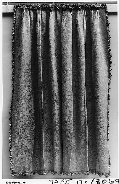 Curtain by an unrecorded maker, The Metropolitan Museum of Art