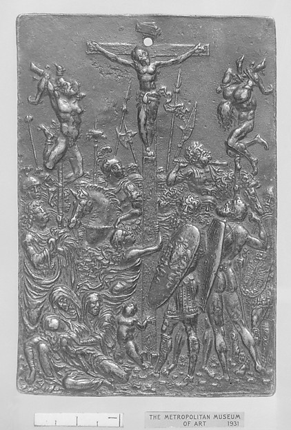 The Crucifixion by Moderno (Galeazzo Mondella)
