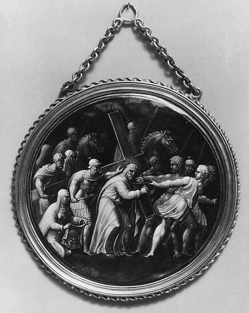 Christ Bearing the Cross by Jean II Pénicaud