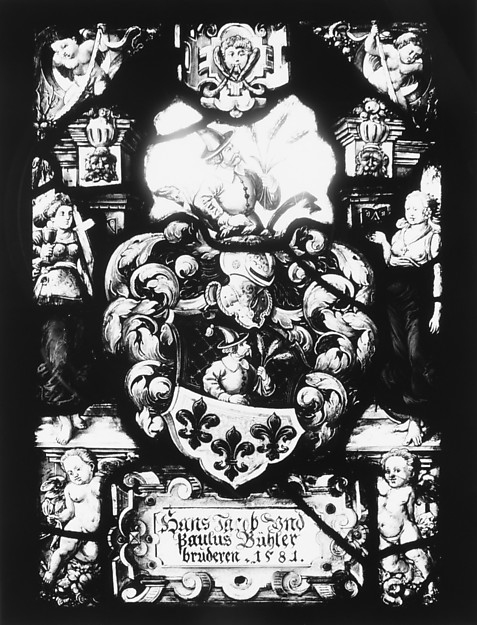 Arms of the Bühler family by an unrecorded maker, The Metropolitan Museum of Art