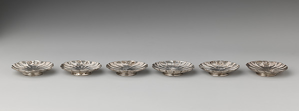 Six miniature saucers (part of a set) by David Clayton, The Metropolitan Museum of Art