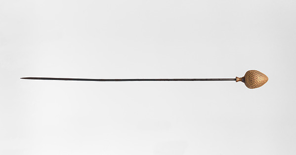 Archeological-revival hat pin by Castellani, The Metropolitan Museum of Art
