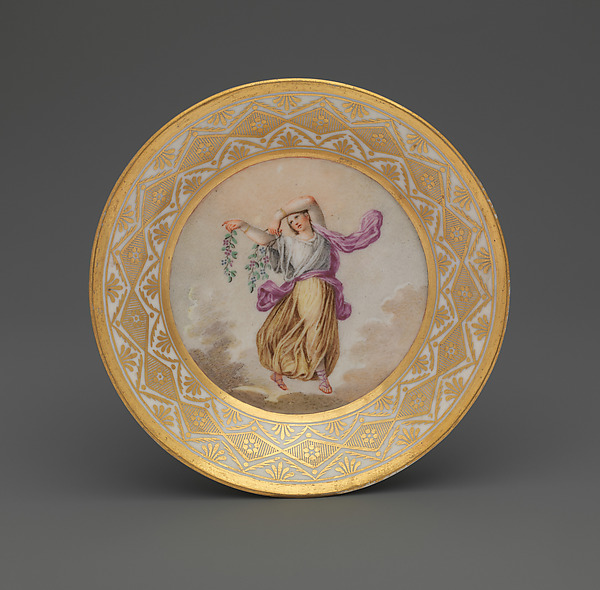 Saucer (part of a service)