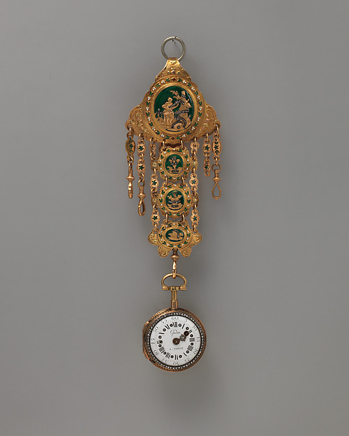 Watch and chatelaine