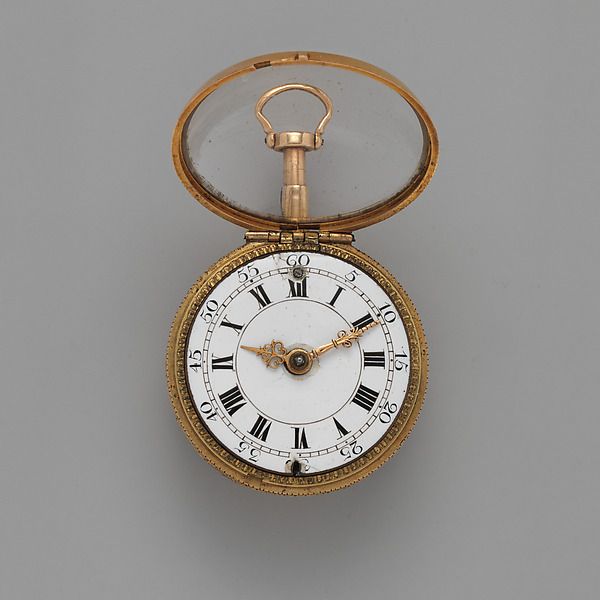 Repeating watch and case by Christopher Heinrich Haehnel, The Metropolitan Museum of Art