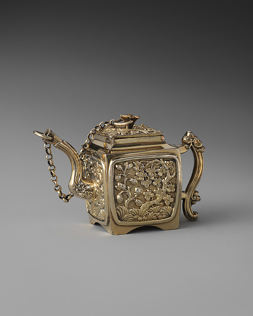 Miniature teapot by Joseph Willmore, The Metropolitan Museum of Art