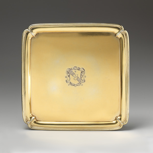 Salver (one of a pair)