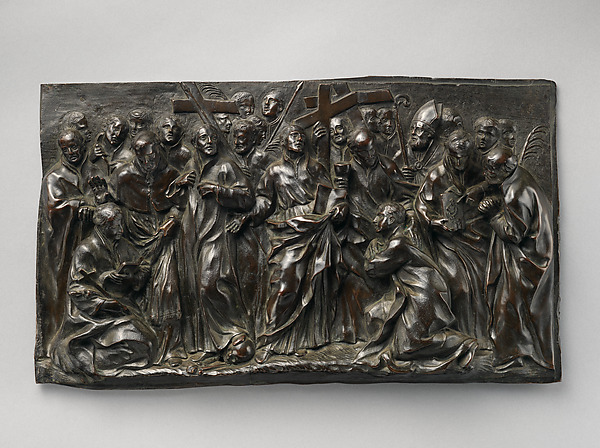 Saint Ignatius Loyola with Saints and Martyrs of the Jesuit Order