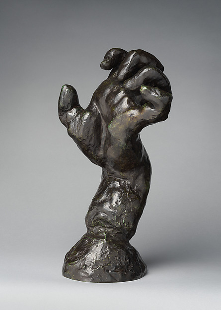 The Clenched Left Hand (Study for Hand of Pierre de Wiessant)