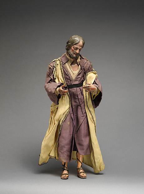 Large “Joseph” with purple and yellow robes by an unrecorded maker, The Metropolitan Museum of Art