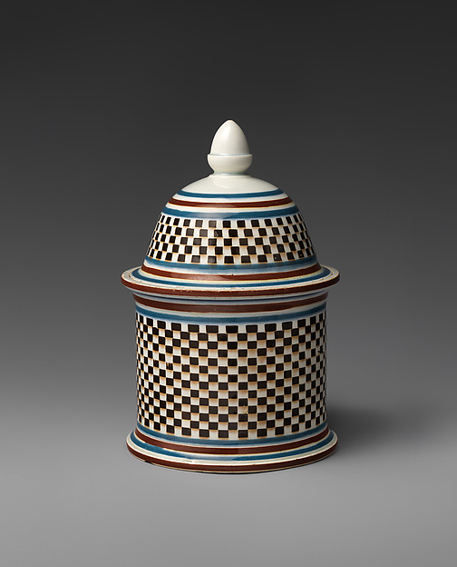 Humidor with cover and tamper by an unrecorded maker, The Metropolitan Museum of Art