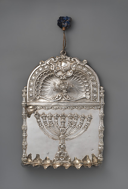 Baraffael Family Hanukkah Lamp by Gaspare Vanneschi, The Metropolitan Museum of Art