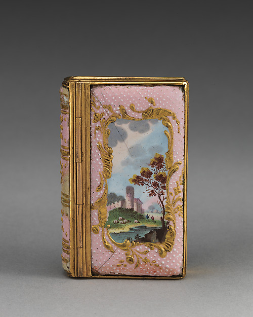 Book-shaped snuffbox by an unrecorded maker, The Metropolitan Museum of Art