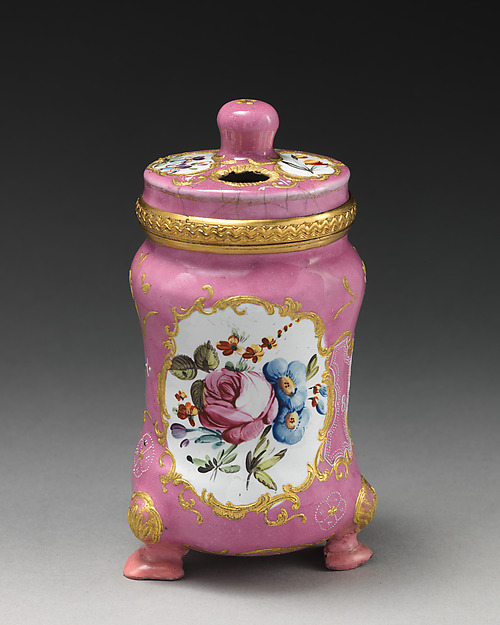 Mustard pot with cover by an unrecorded maker, The Metropolitan Museum of Art