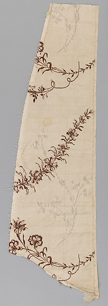 Fragment of dress silk