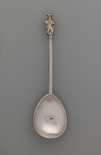 Apostle spoon: St. Andrew — Martin Hewitt