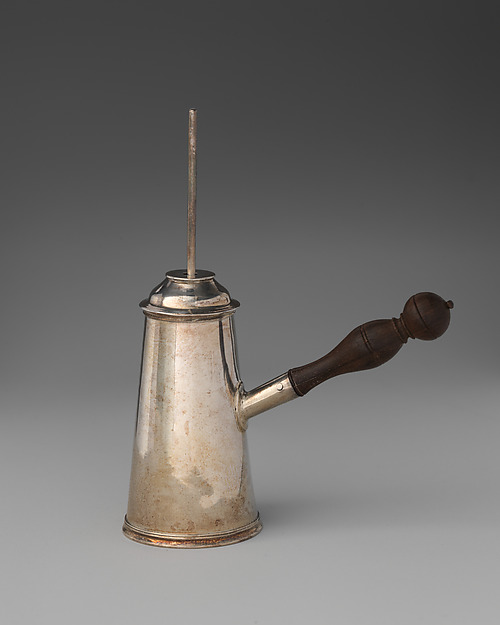 Miniature chocolate pot by David Clayton, The Metropolitan Museum of Art