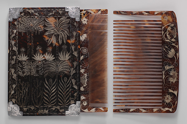 Comb case with two wig combs by Paul Bennett, The Metropolitan Museum of Art