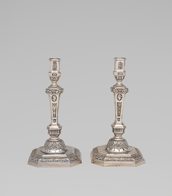 Jacques Demé, Pair of candlesticks