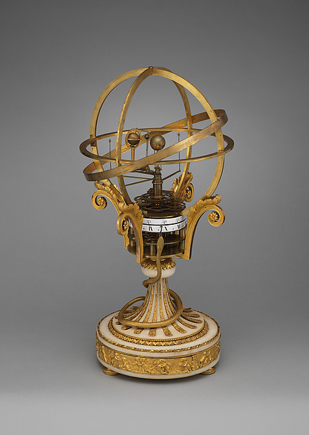 Orrery clock — Louis Thouverez