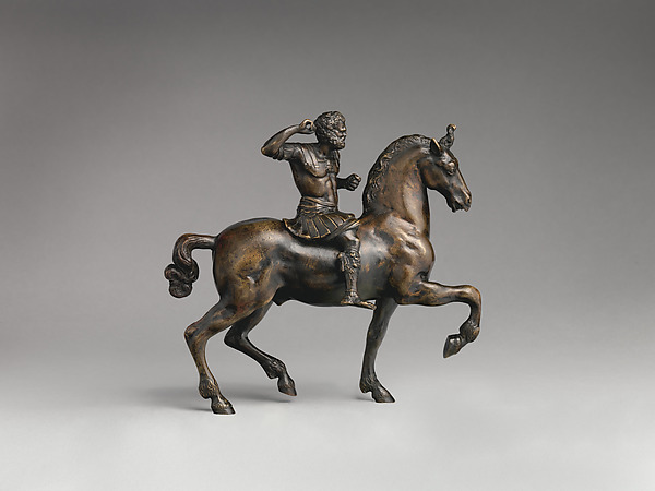 Horse and rider by an unrecorded maker, The Metropolitan Museum of Art