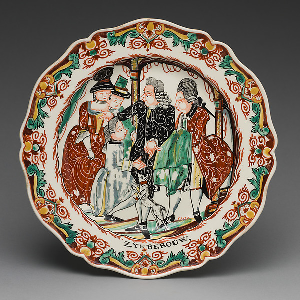 Plate (part of a set of six) by John Turner, The Metropolitan Museum of Art