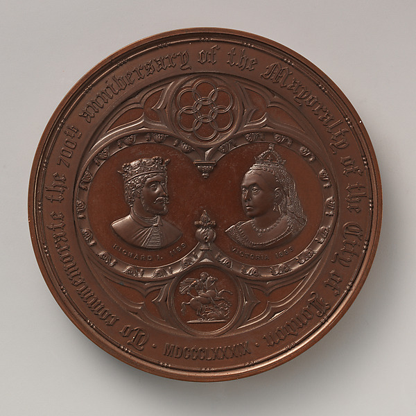 To Commemorate the 700th Anniversary of the Mayoralty of London, 1889