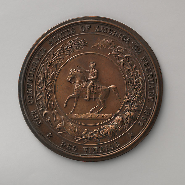 Impress of the seal of the Confederate States, 1862 by P. A. Foley, The Metropolitan Museum of Art