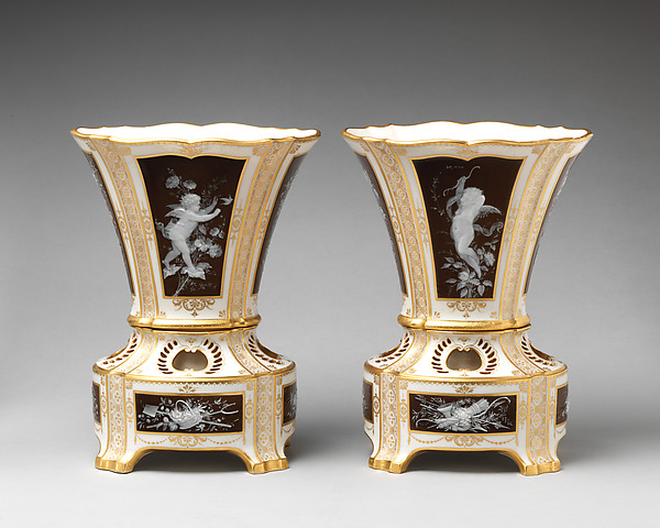 Pair of Bulb Vases
