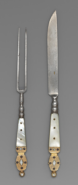 Table knife and fork by an unrecorded maker, The Metropolitan Museum of Art
