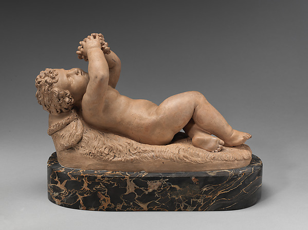 Infant Bacchus with Grapes — Joseph Gott