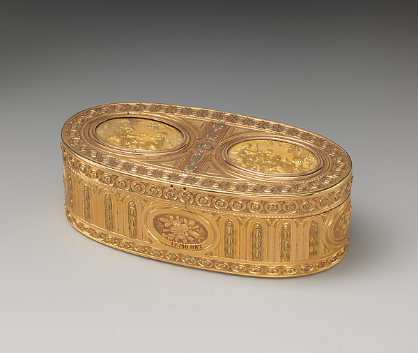 Double snuffbox — Melchior-René Barré