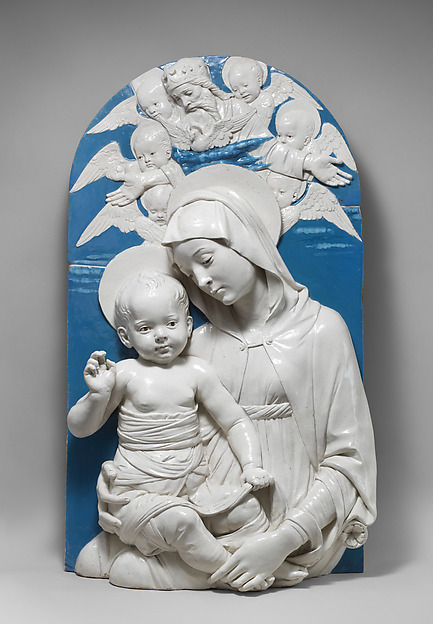 Virgin and Child by Andrea della Robbia